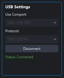 Simple DMX Controller – DMX Software Features